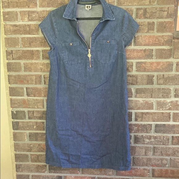 Anne Klein Blue Midi Dress - Picture 1 of 3